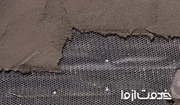 روش نصب توری مرغی روی ایزوگام